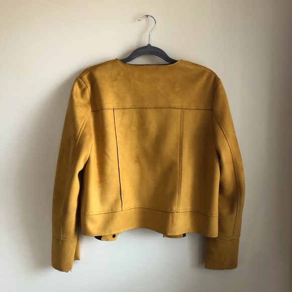 Tu Faux Suede Blazer with pockets - Picture 4 of 10